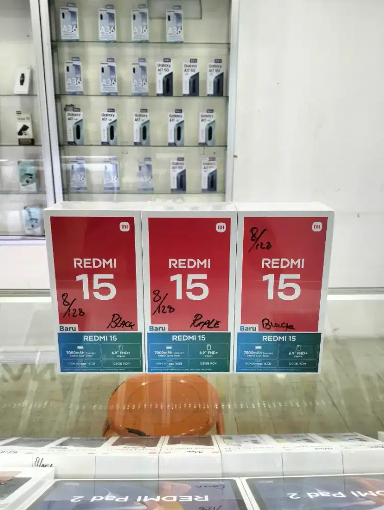 Redmi 15 (8/128) GB Baru Resmi Xiaomi ⁵