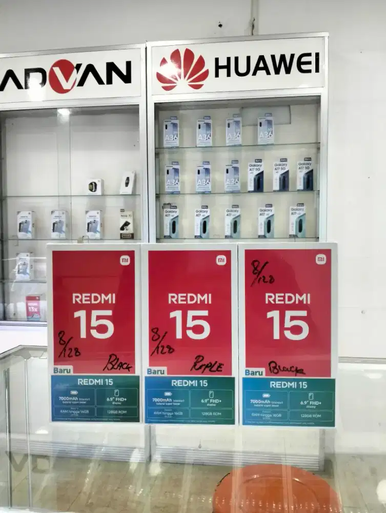 Redmi 15 (8/128) GB Baru Resmi Xiaomi ⁶