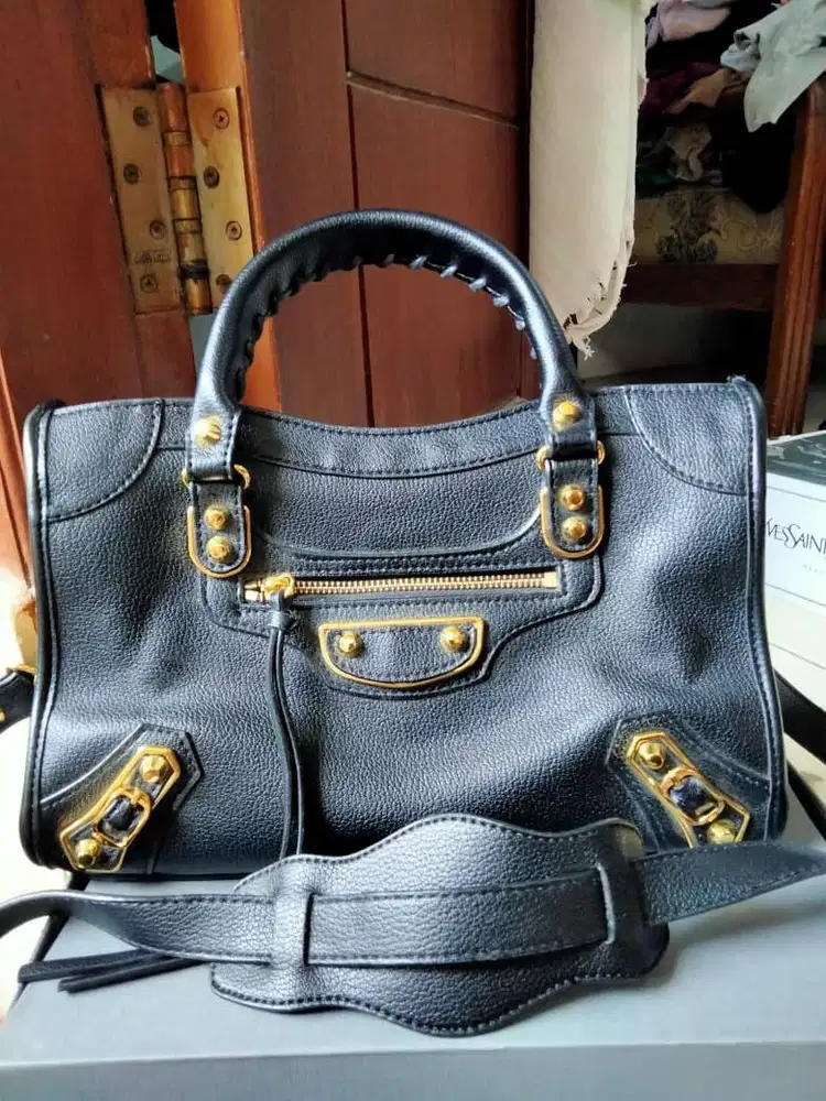 TAS BALENCIAGA CITY BLACK