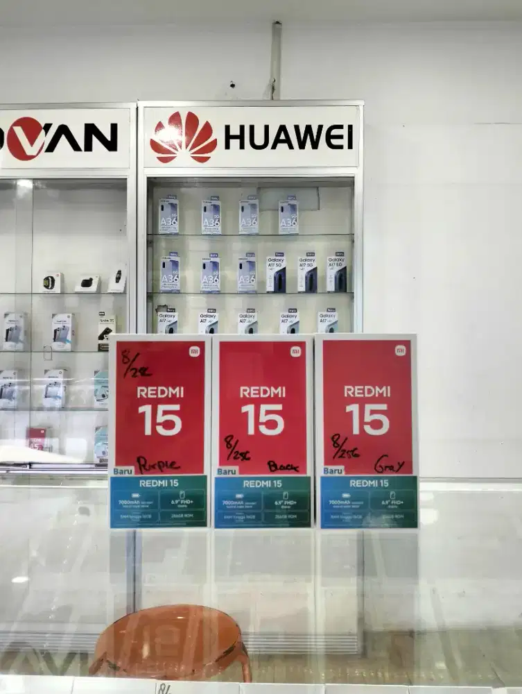 Redmi 15 (8/128) GB Baru Resmi Xiaomi