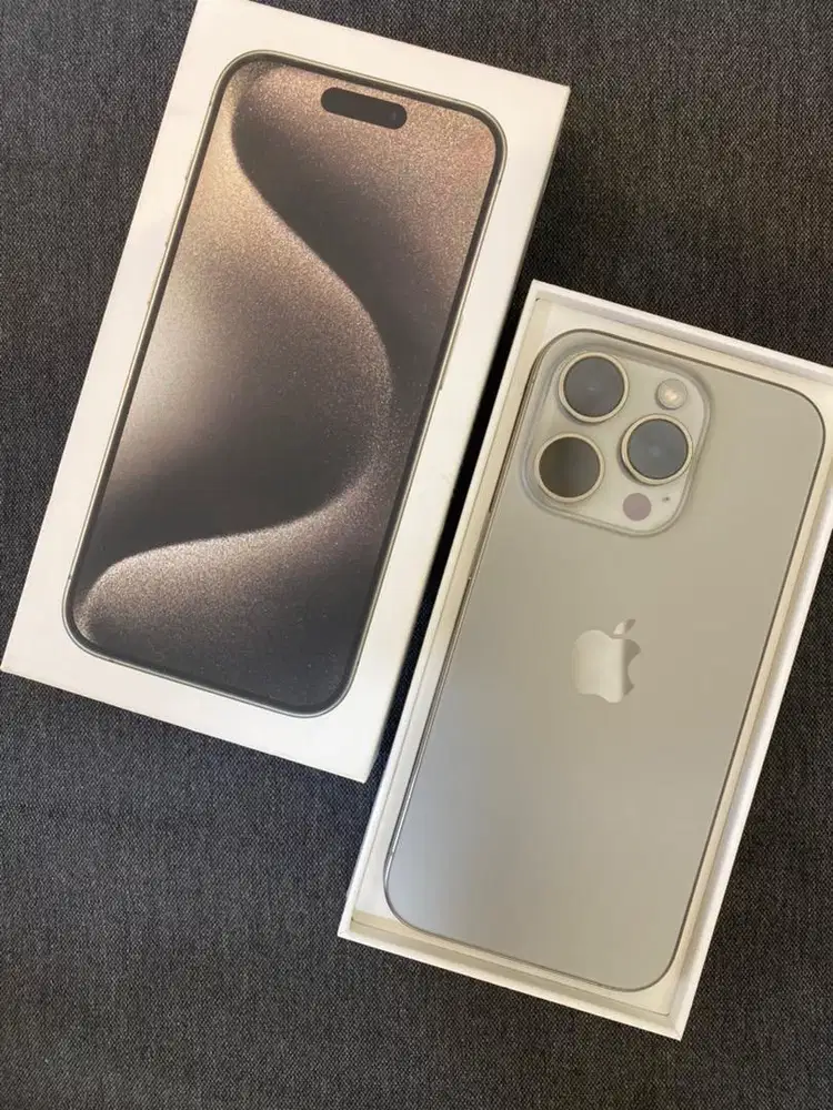 IPHONE 15 PRO 256GB NATURAL TITANIUM