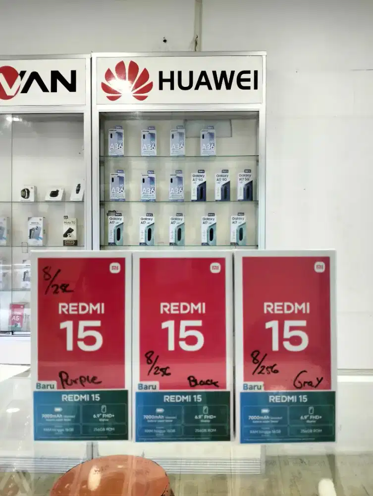 Redmi 15 (8/128) GB Baru Resmi Xiaomi ⁹