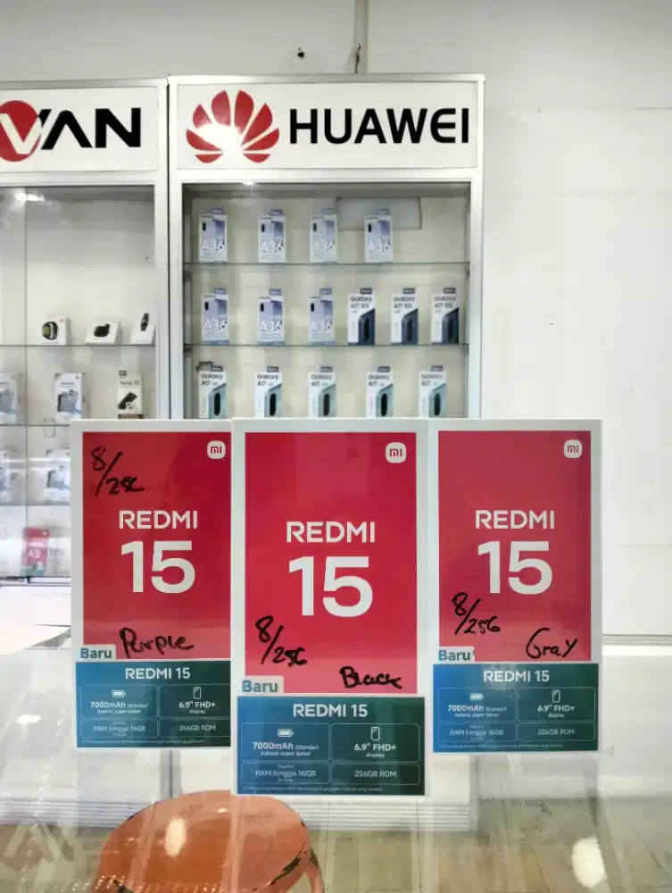 Redmi 15 (8/128) GB Baru Resmi Xiaomi ¹⁰