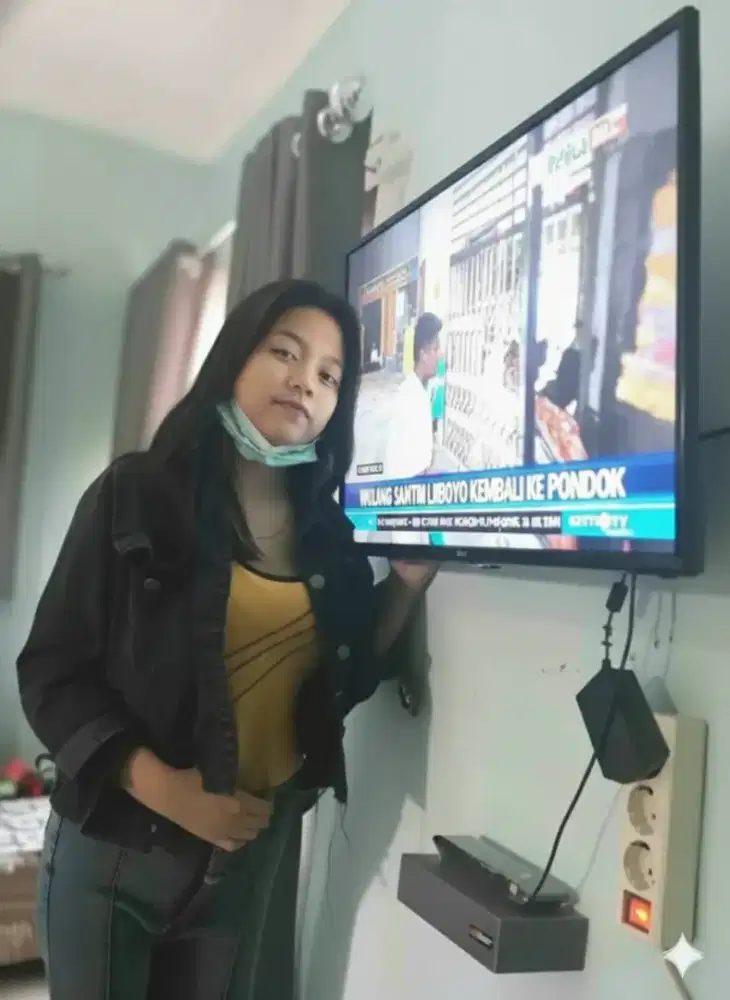 pasang & jual bracket buat gantungan tv led lcd di tembok rapih nyaman