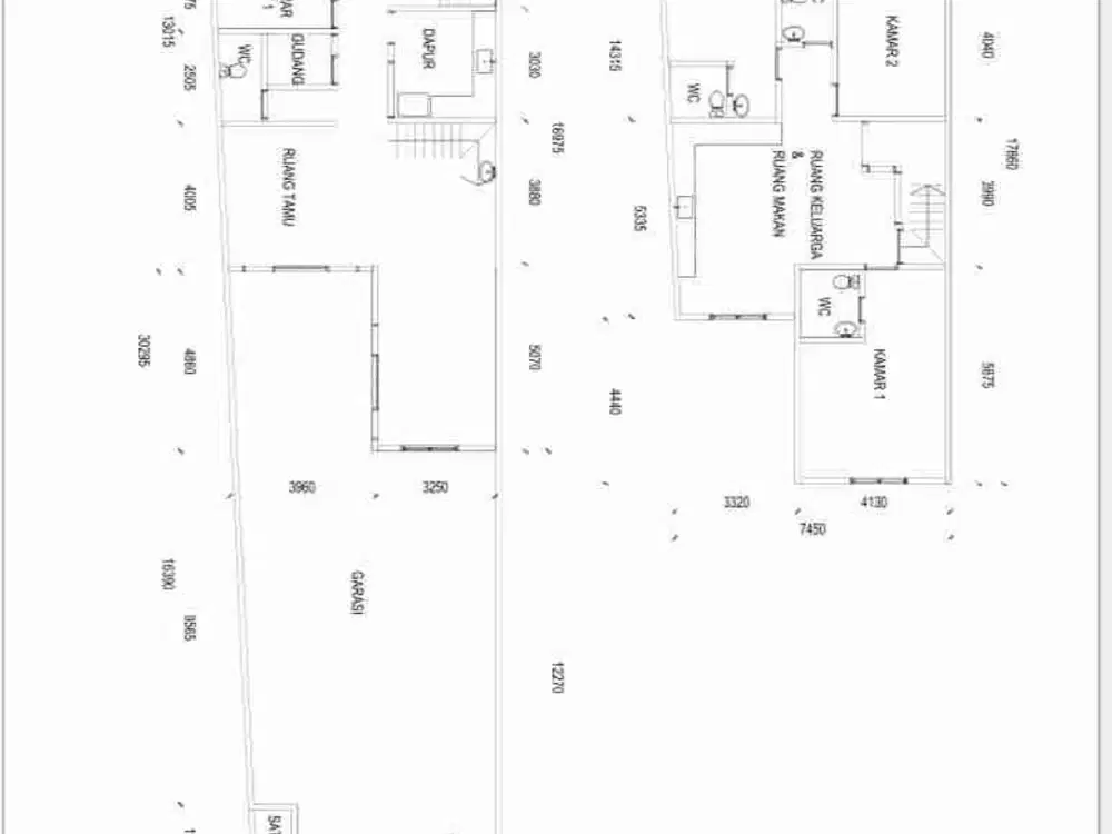 RUMAH BAGUS 2 LANTAI HARGA BU KEMANGGISAN JAKARTA BARAT