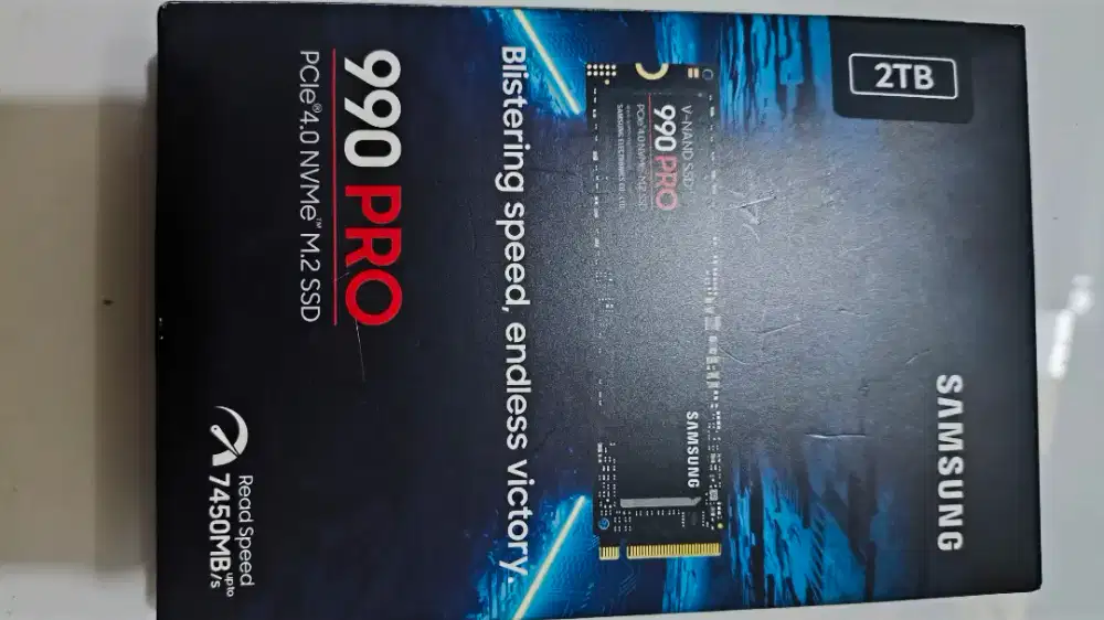 Samsung 990 Pro 2TB second kondisi istimewa