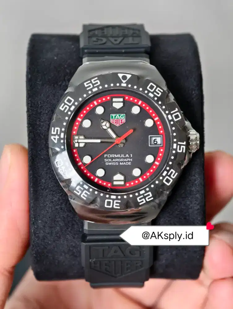 Tag Heuer FORMULA 1 SOLARGRAPH Red Black  Limited Edition WBY1114