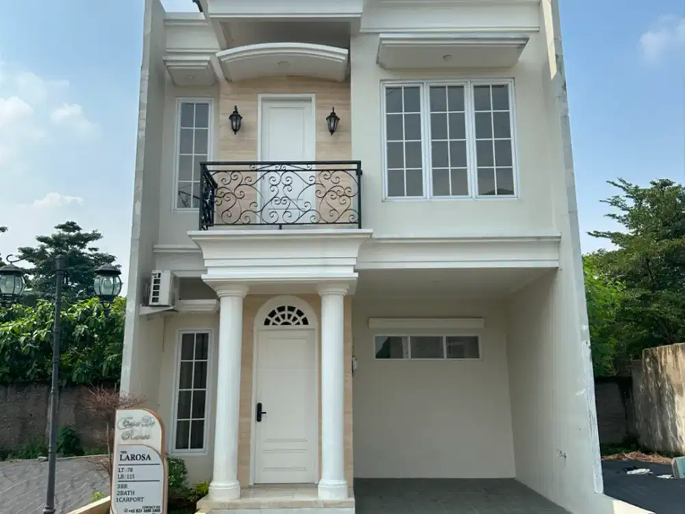 RUMAH EXCLUSIVE SELANGKAH KE LEBAK BULUS DI CASA DE RAMOS TANGSEL