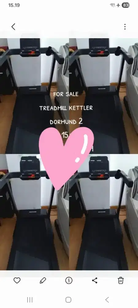 Jual kettler dormund 2 garansi resmi