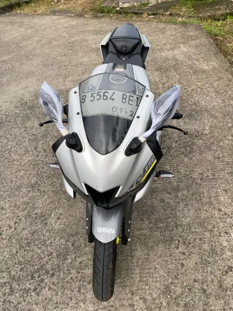 Nia:DP 500K R15 V3 SILVER PLAT B DKI PAJAK HIDUP