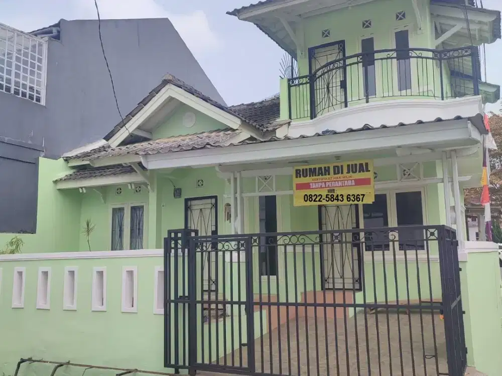 Rumah 2 Lantai Ciaul Taman Asri Sukabumi Siap Huni Hook
