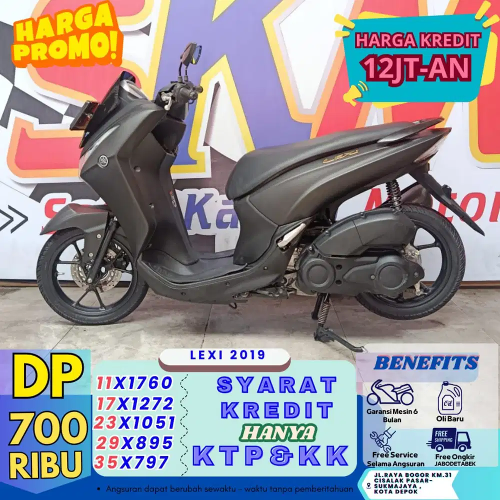 ( gebyar DP:700 Lexi tahun 2019 syarat kk dan KTP cash credit