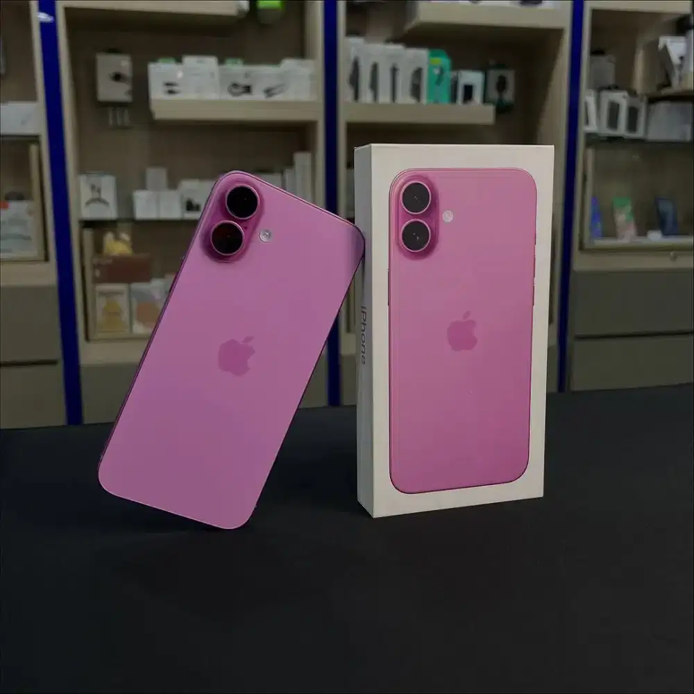 (NEW) IPHONE 16 PLUS 128GB GARANSI RESMI IBOX (PROMO BUNGA 0%)