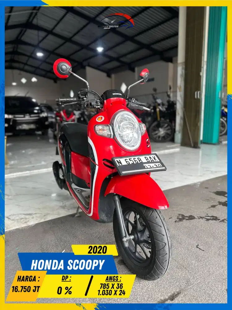 HONDA SCOOPY 2020 MONGGO GAS POLL HIKMAH MOTOR KEPUH