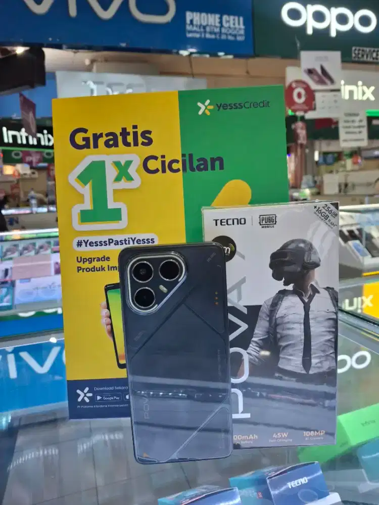 Credit handphone Tecno Pova 7