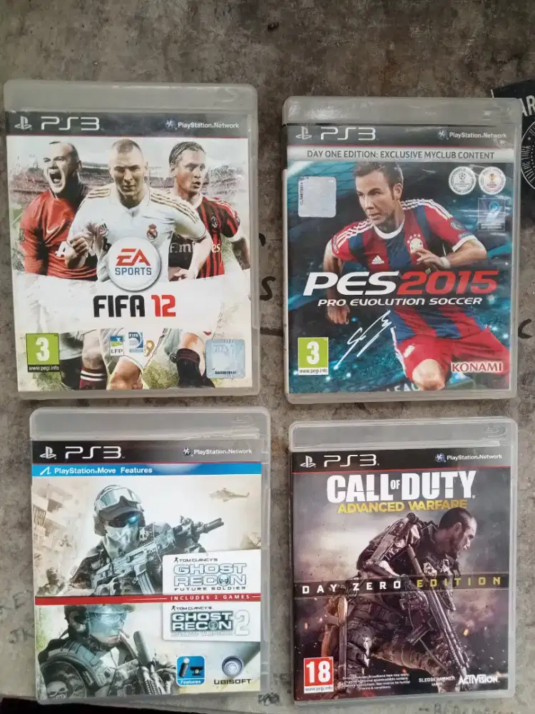 Kaset Playstation 3 Original 4 Judul Murah