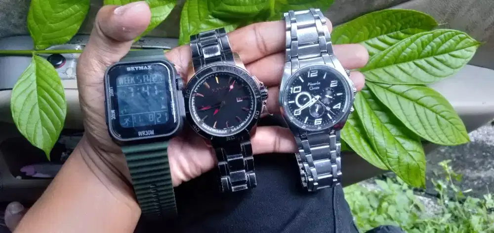 Di jual jam ac,bonia sky max ori dan lkp tahan air. No minus