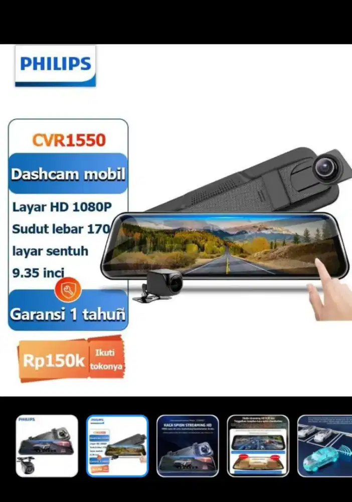 Spion kamera mobil merek philip komplit