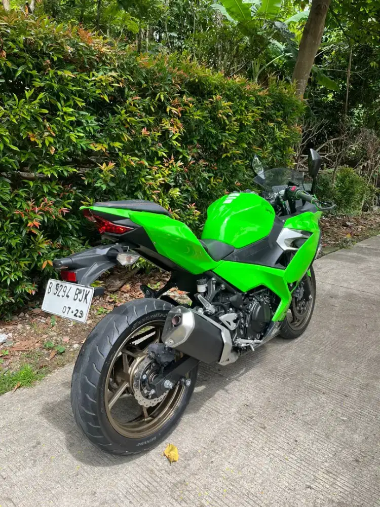 Dp 500rb Ninja 250FI Tahun 2018 Muluss Pakai