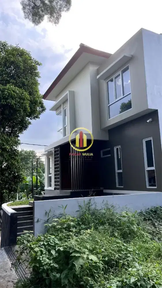 Rumah Lux Sayap Dago Posisi Hoek Lingkungan Nyaman Khas Bandung Utara