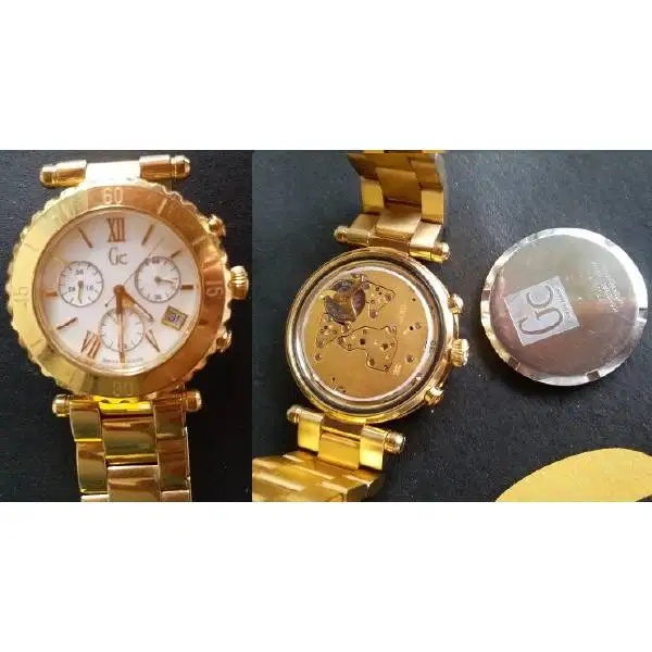 Original 100% Jam Tangan Wanita Guess ( Gc ) Swiss Made Quartz