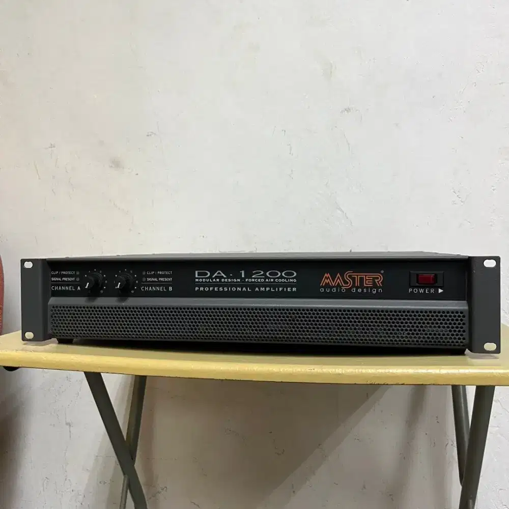 Amate Audio DA1200 Professional Master Amplifier Amp Audio