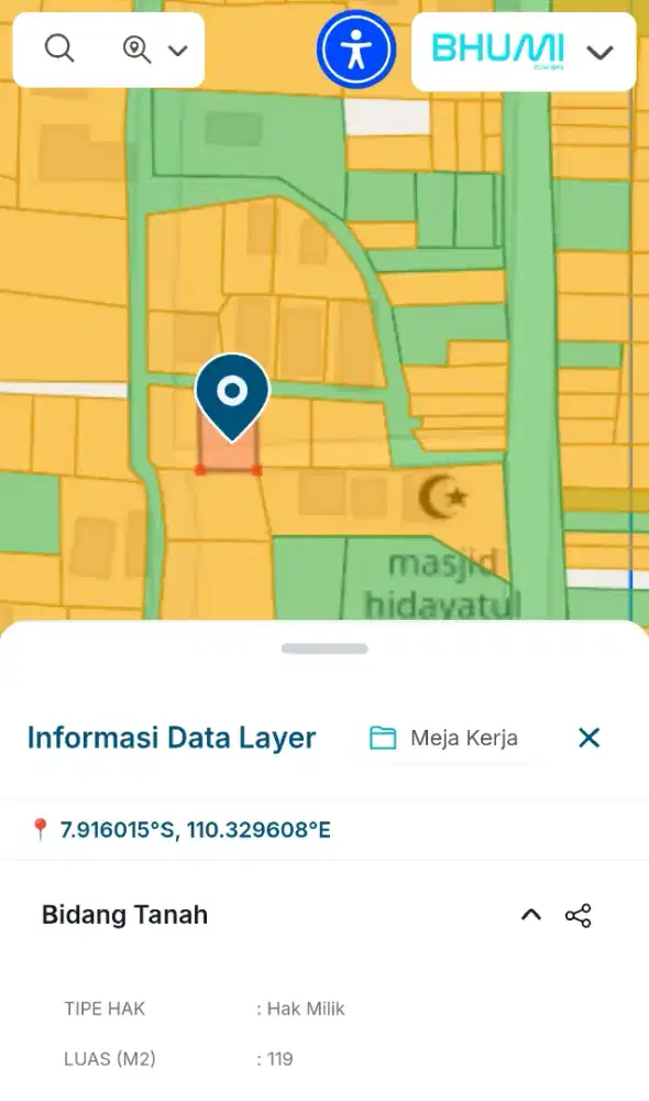 Bismillahirrahmanirrahim DIJUAL tanah kavling siap bangun SHM