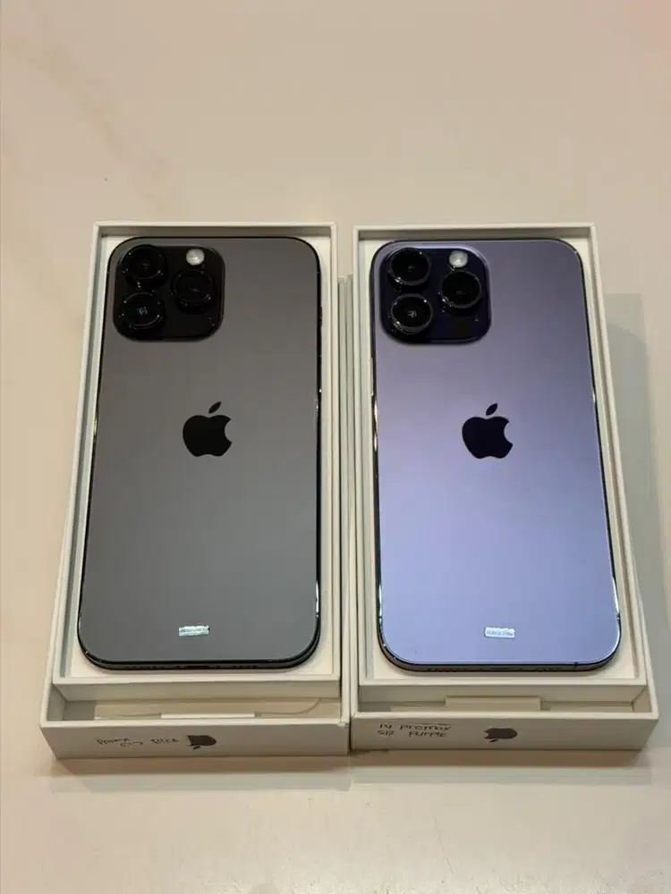 JUAL IPHONE 14 PRO MAX 512GB IBOX ada 2 unit BLACK & PURPLE