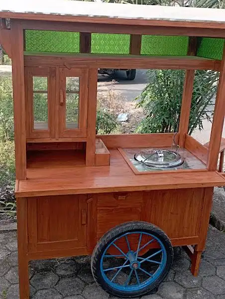 COD GRATIS ONGKIR GEROBAK SOTO DORONG MIE AYAM BAKSO +DANDANG JKRT