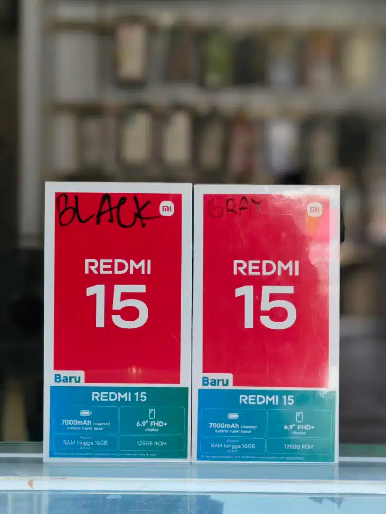 Redmi 15 8/128 (baru)