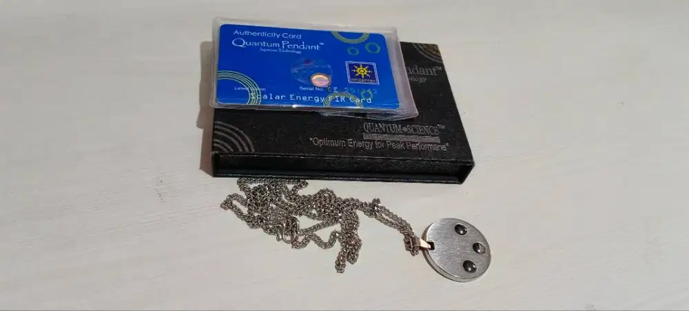 Kalung kesehatan quantum pendant japan tech far infra red seiken 200k