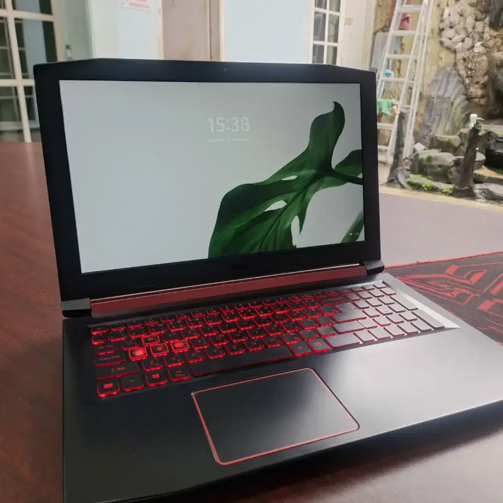 Acer Nitro 5 gaming laptop lengkap siap pakai