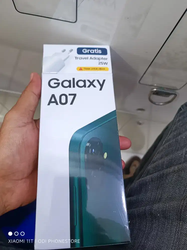 Hp baru segel garansi resmi Samsung a07 4/64 gb