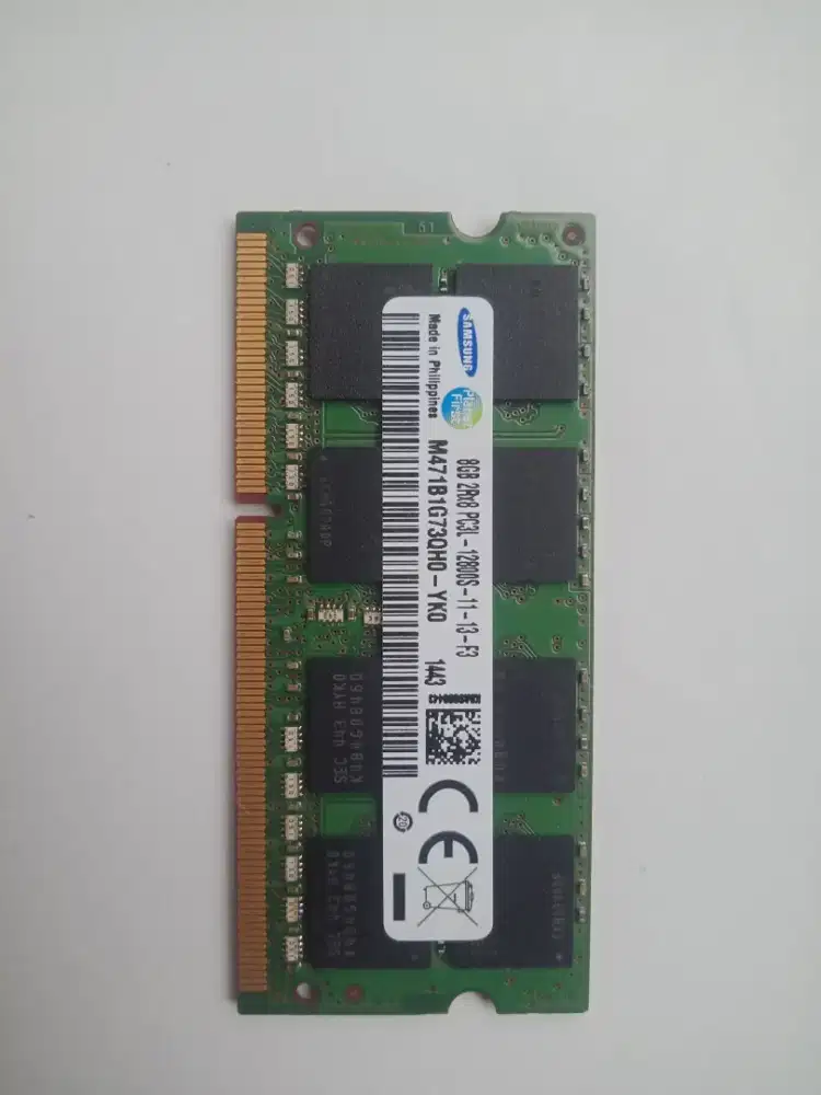 Memory RAM 8 GB