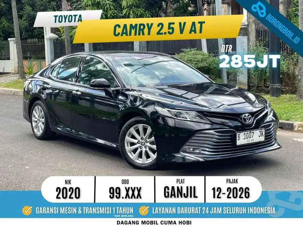 NEW CAMRY 2.5 V AT 2020 SIAP PAKAI