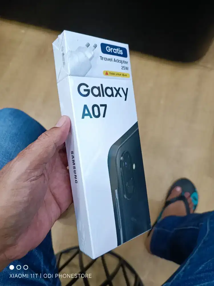 Hp baru segel garansi resmi Samsung a07 4/64 gb