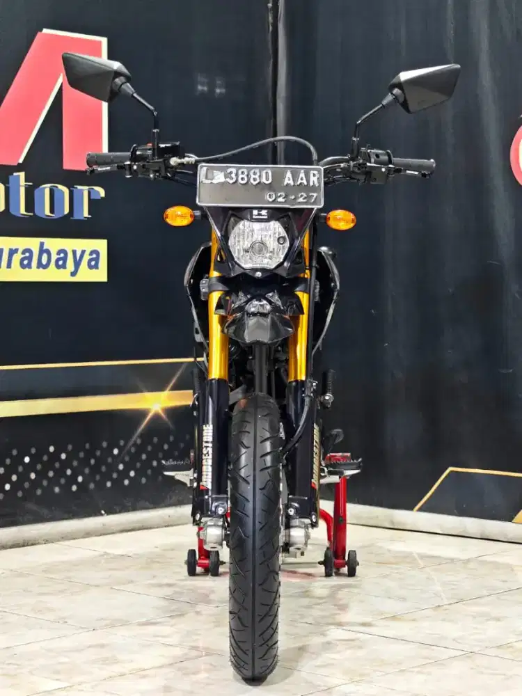 Kawasaki dtracker 150 SE TH 2022 odo 8rb cakep pol