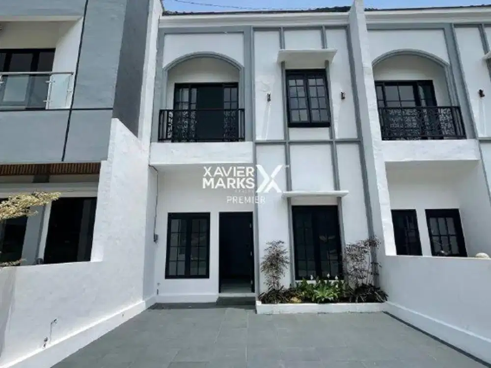 Rumah Cantik Bangunan Baru, Bisa KPR / Inhouse
