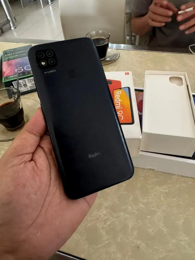 Redmi 9c 4/64 lengkap