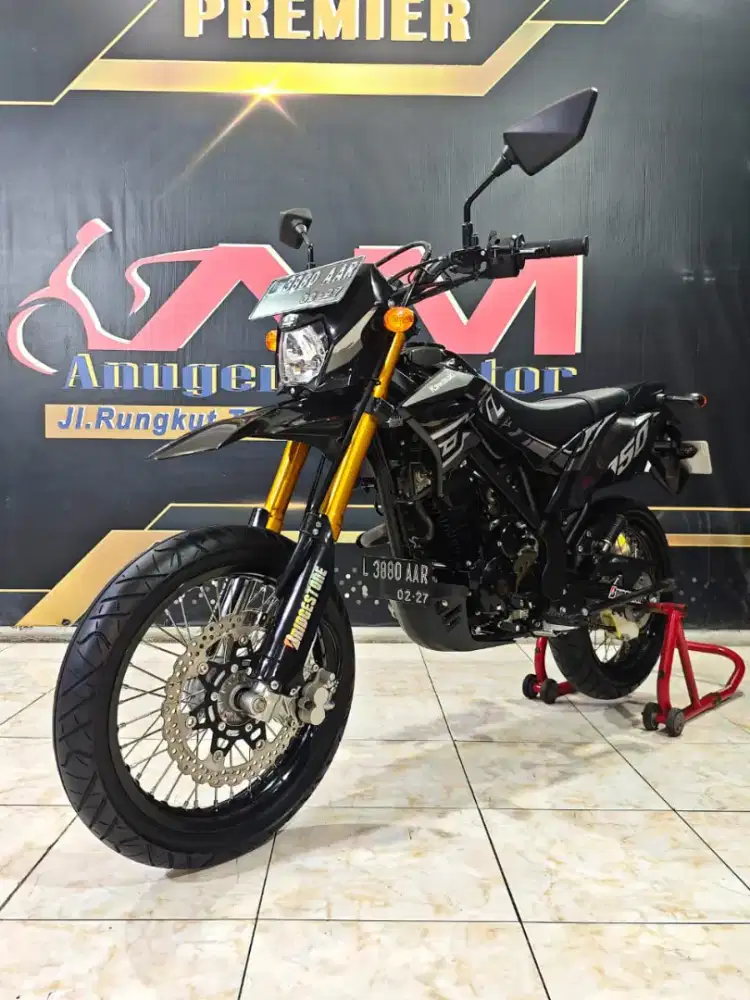 Kawasaki Dtracker 150 SE TH 2022 warna cakep limiited stock