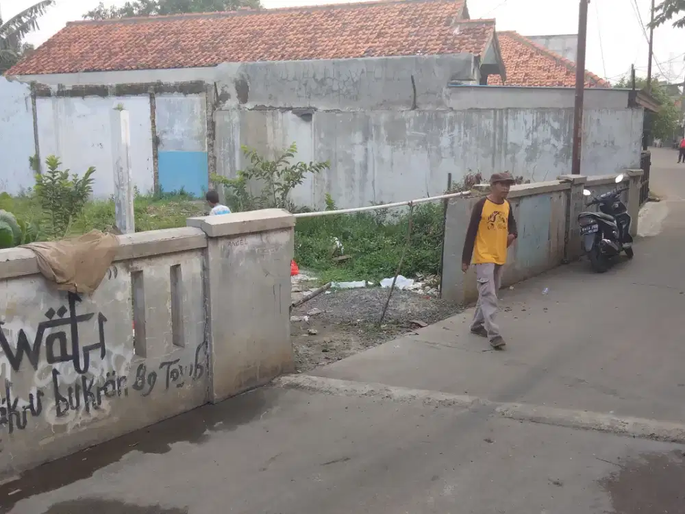 Jual tanah luas 200 m2 di jl rotan limo depok