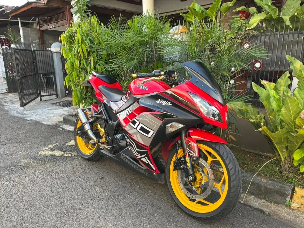 2013 Kawasaki ninja 250 fi low km pajak panjang