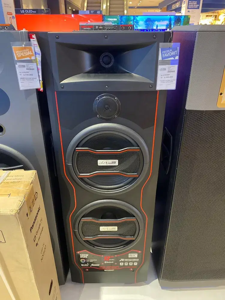 SHARP SPEAKER ACTIVE R CBOX-SPRO22MP5