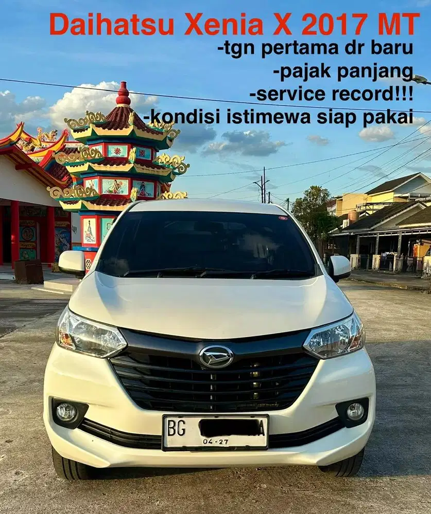 Daihatsu Xenia X 2017 1.3 MT