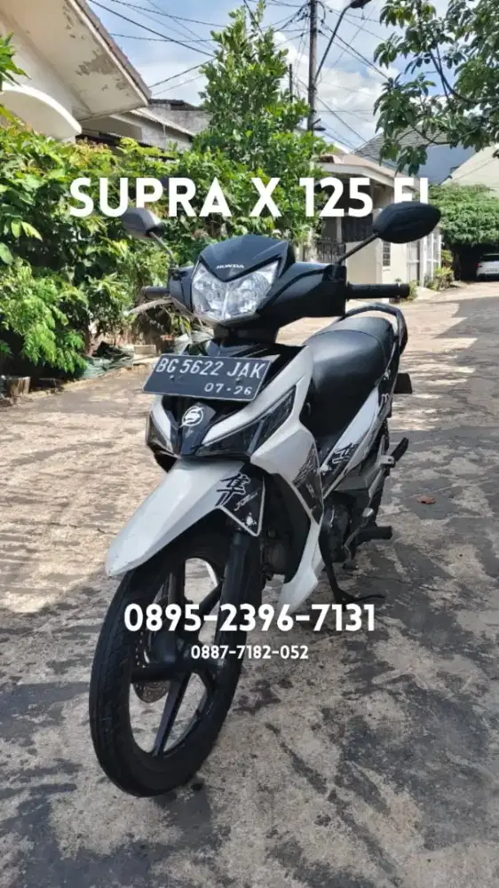 Honda Supra X 125 FI 2016 Pemakaian pribadi