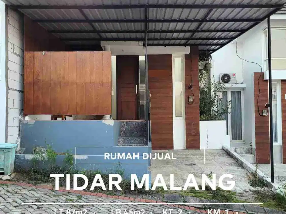 Rumah Siap Huni Luas 87 m2 Di Bridgetown Tidar Malang