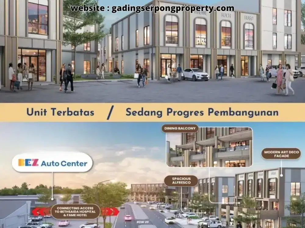 ILLAGO GRANDE 2Man New at Gading Serpong Komersial terbaru dari Paramount Land