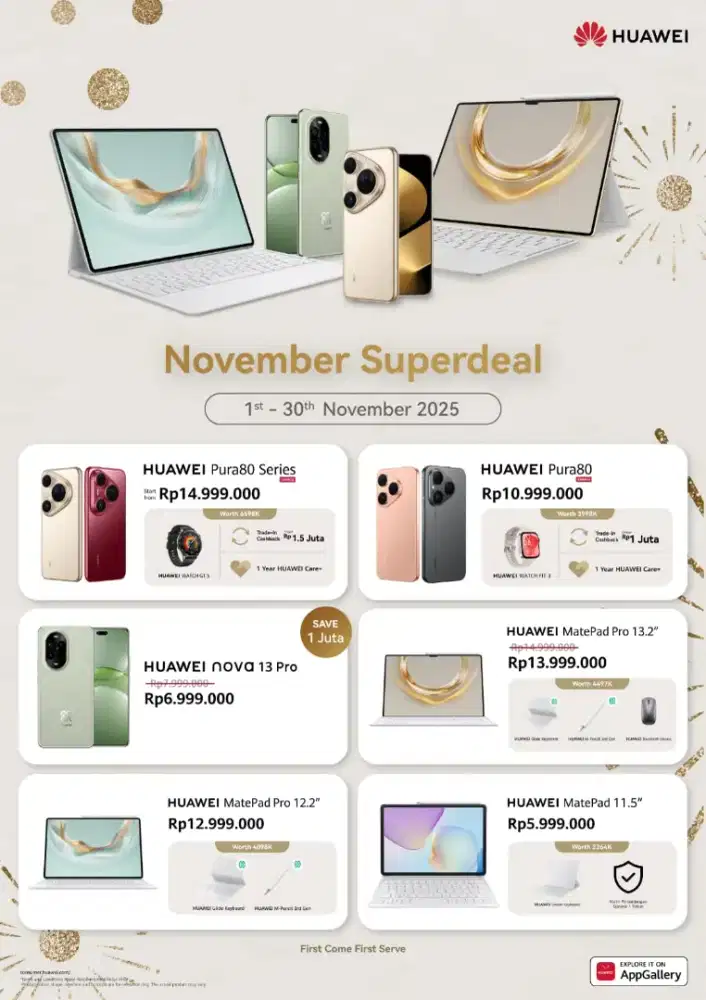 Promo Huawei November