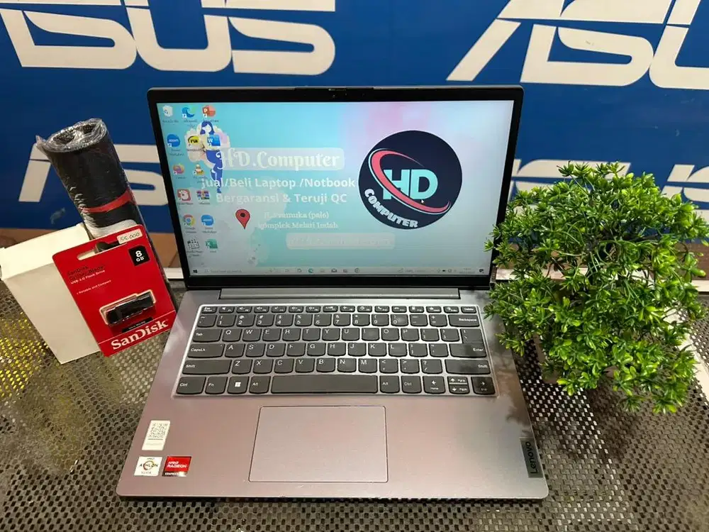 LENOVO IP SLIM 3 AMD ATHLON SILVER RAM 4GB SSD 256GB ANTI LEMOT