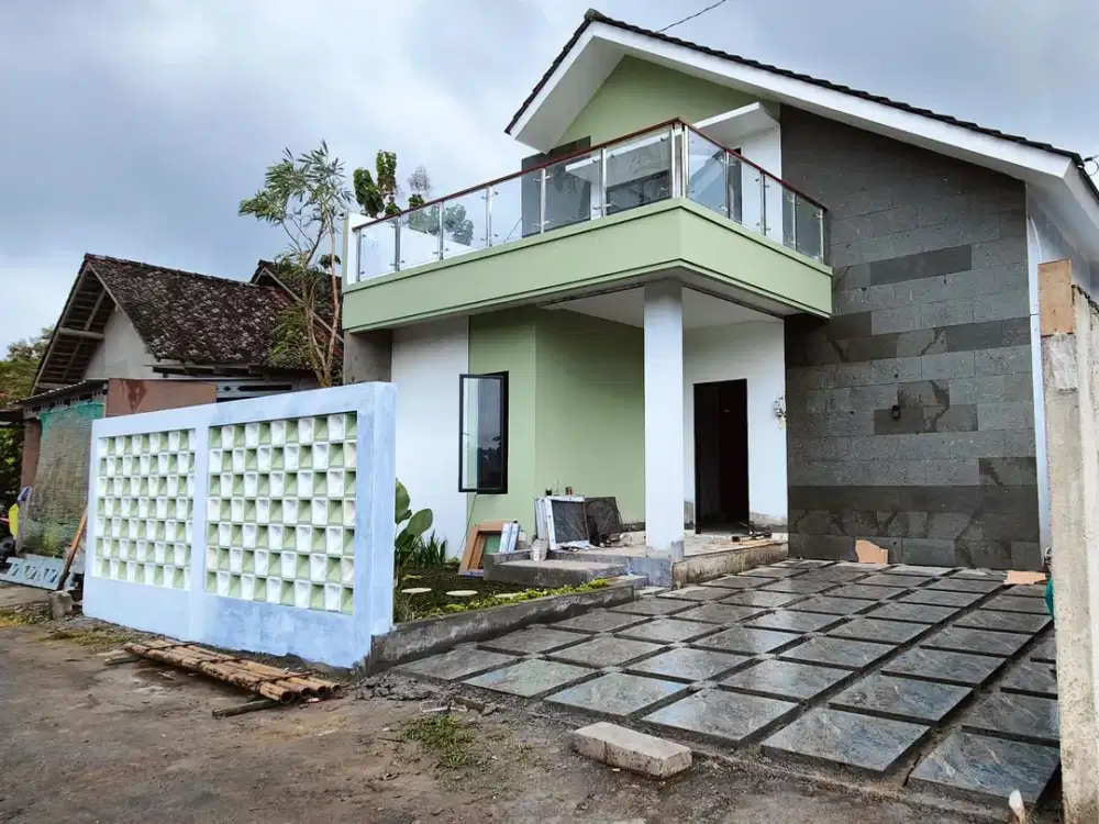 RUMAH 2 LANTAI VIEW CANTIK DEKAT TOL JOGJA